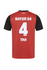 Fotbalové Dres Bayer Leverkusen Jonathan Tah #4 Domácí Oblečení 2024-25 Krátký Rukáv